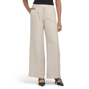 ELIE BY ELIE TAHARI stone Wide Leg Pants